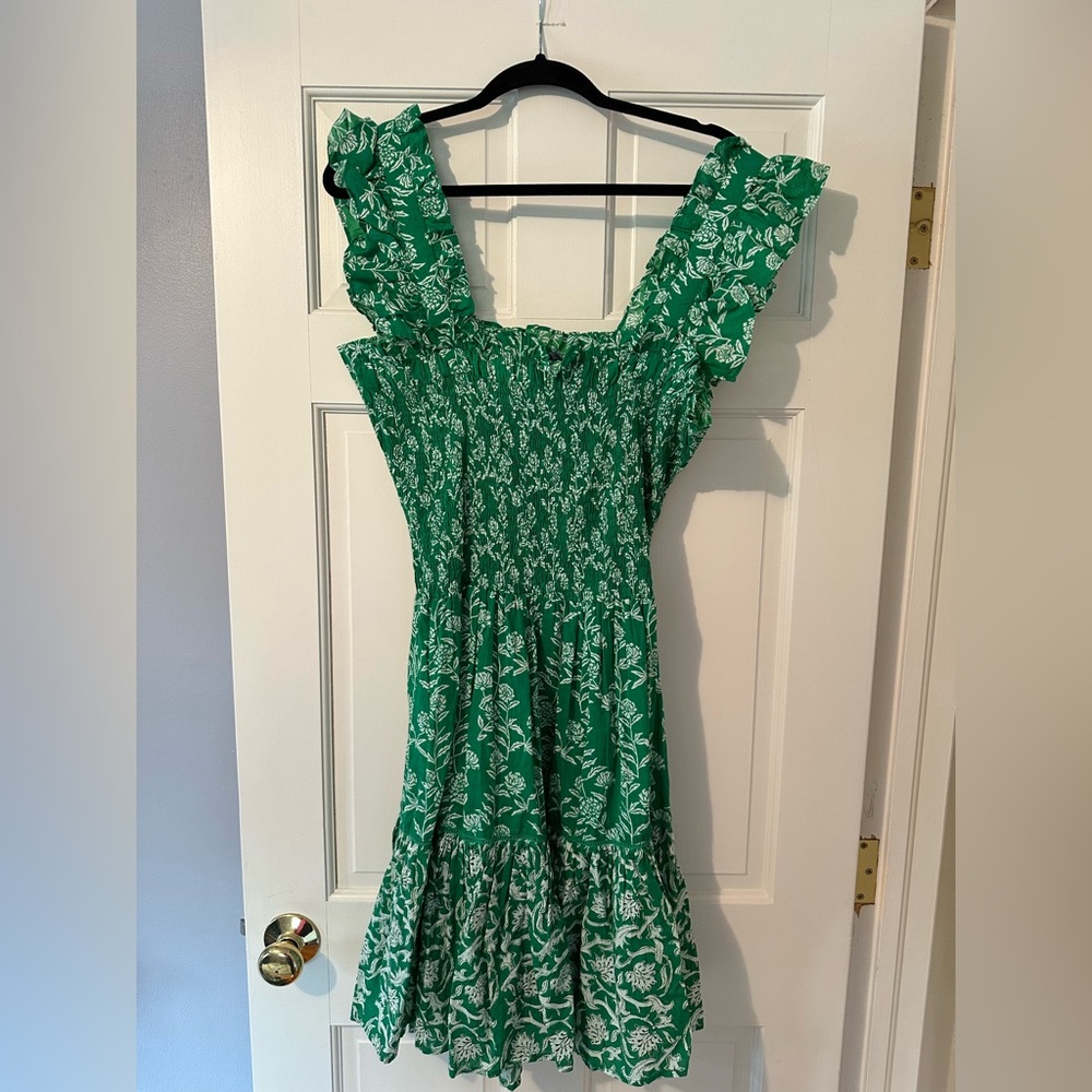 Green Floral Dress - Ro’s Garden